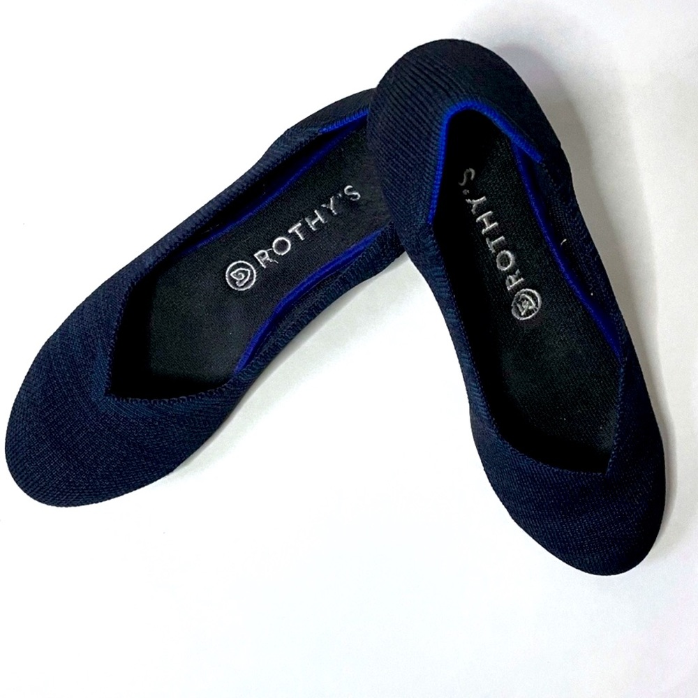 Rothys Flat - Black 9.5
